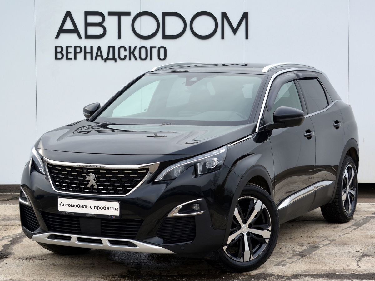 Купить Peugeot 3008 2017, 1.6 AT (150 л.с.) Чёрный с пробегом 69127 км /  5714521 по цене от 2 219 010 руб в АвтоСпецЦентр - официальный дилер в  Москве