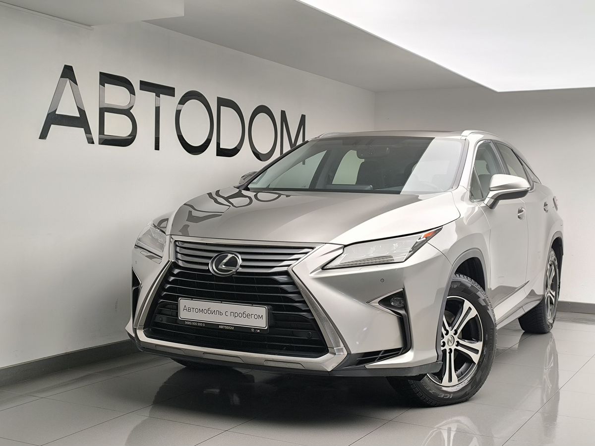 Автомобиль Lexus RX IV поколение 3.5 AT 4WD (300 л.с.) Premium Серый 2016 с пробегом 190 774 км
