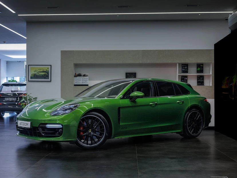Porsche Panamera II поколение GTS 4.0 AMT 4WD (460 л.с.) Base Зелёный 2018 с пробегом 36 436 км