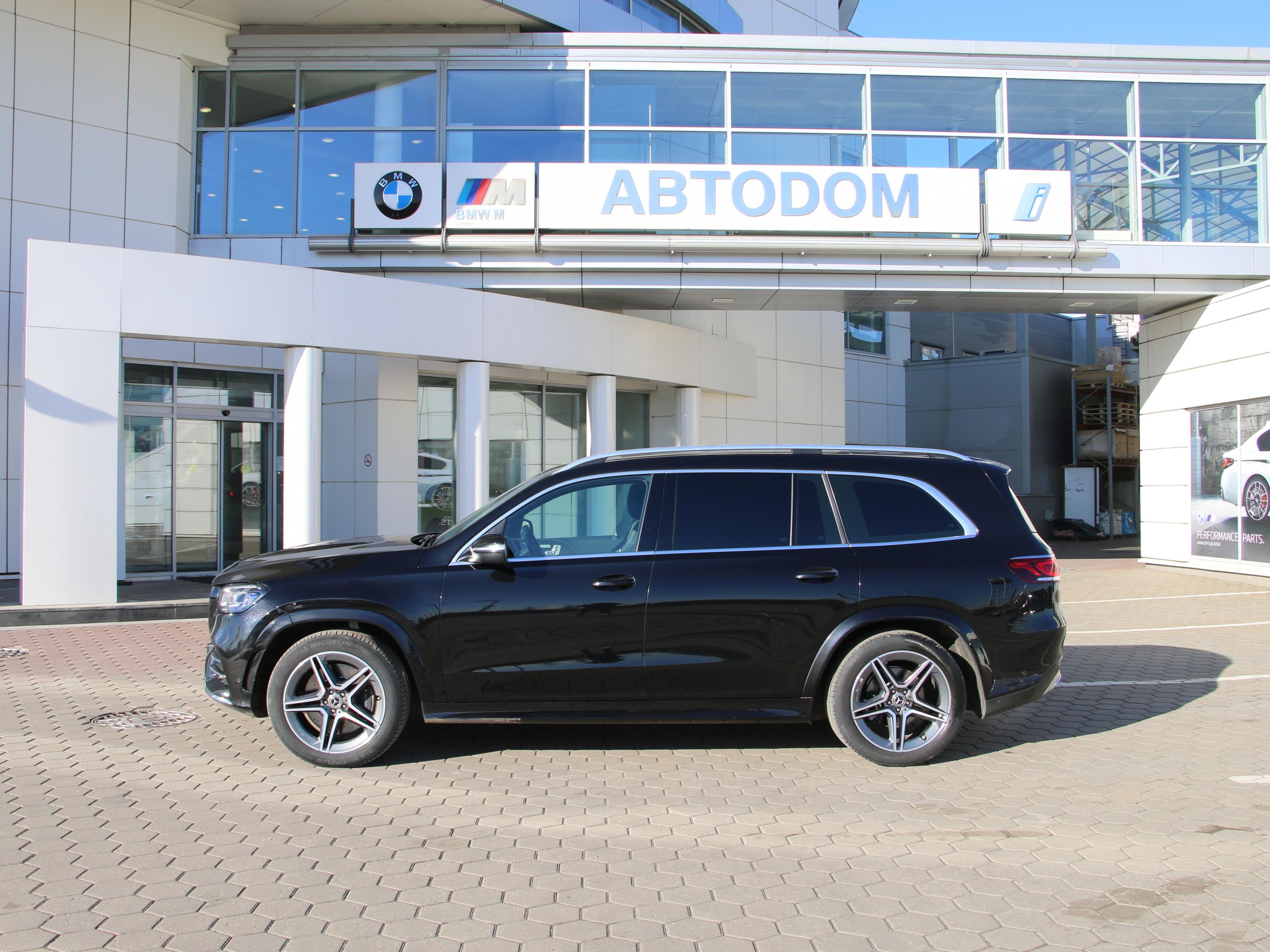 Автомобиль Mercedes-Benz GLS II поколение (X167) 400 2.9d AT 4WD (330 л.с.) Premium Черный 2020 с пробегом 90000 км
