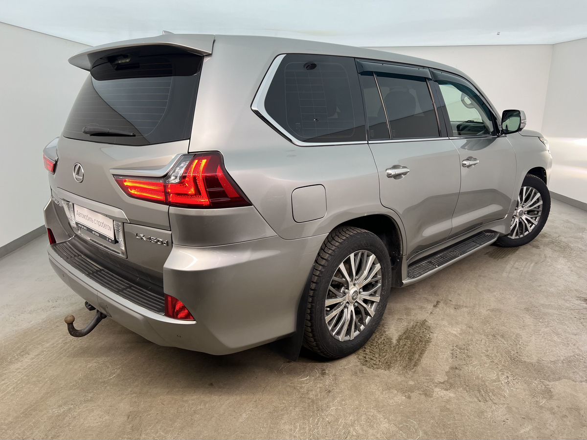 Автомобиль Lexus LX III [2-й рестайлинг] 4.5d AT 4WD (272 л.с.) Executive 2 Серый 2016 с пробегом 157 835 км