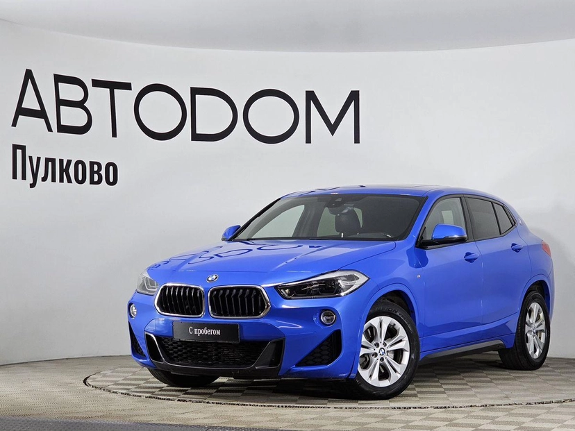 Автомобиль BMW X2 I поколение (F39) 2.0d AT 4WD (190 л.с.) M Sport Синий 2018 с пробегом 85 000 км