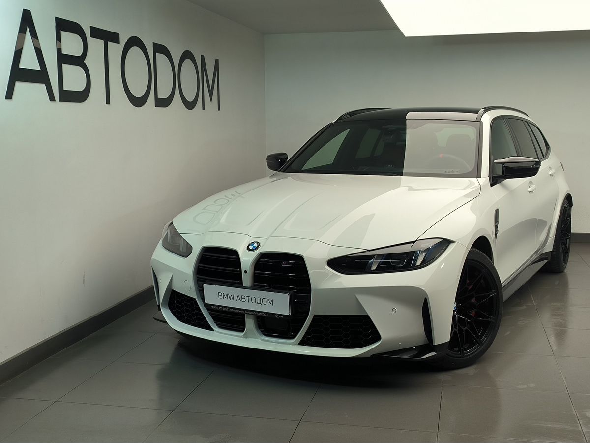 Автомобиль BMW M3 VI (G80) [рестайлинг] 3.0 AT 4WD (530 л.с.) Competition Белый 2025 с пробегом 3 695 км