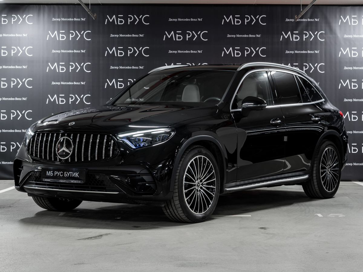 Автомобиль Mercedes-Benz GLC II поколение (X254) 2.0 AT 4Matic (258 л.с.) Base Чёрный 2023 с пробегом 17 037 км
