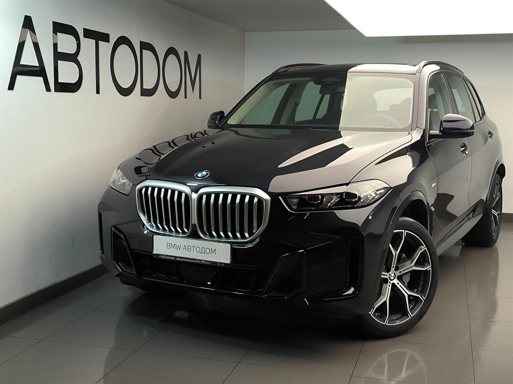Автомобиль BMW X5 IV (G05) [рестайлинг] 2.0 AT 4WD (258 л.с.) Base Синий 2025 