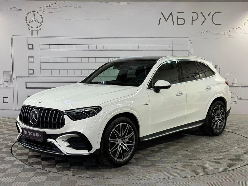 Mercedes-Benz GLC AMG II поколение (X254) 2.0 AT 4WD (421 л.с.) Base Белый 2024 с пробегом 1 950 км