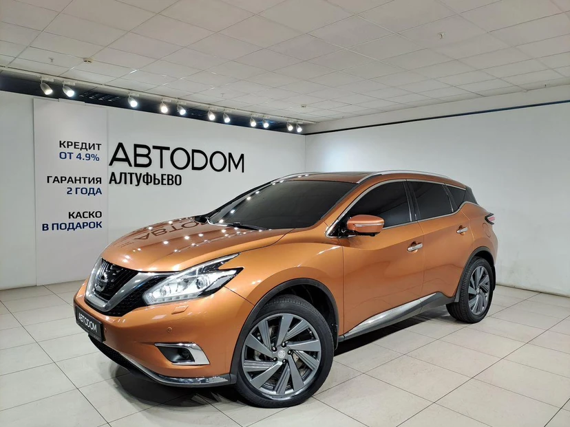 Nissan Murano III поколение (Z52) 3.5 CVT 4WD (249 л.с.) Top+ Оранжевый 2016 с пробегом 159 147 км