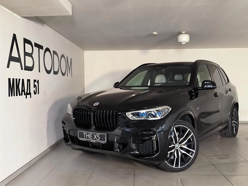 Автомобиль BMW X5 IV поколение (G05) 3.0d AT 4WD (340 л.с.) Base Чёрный 2023 с пробегом 9 531 км