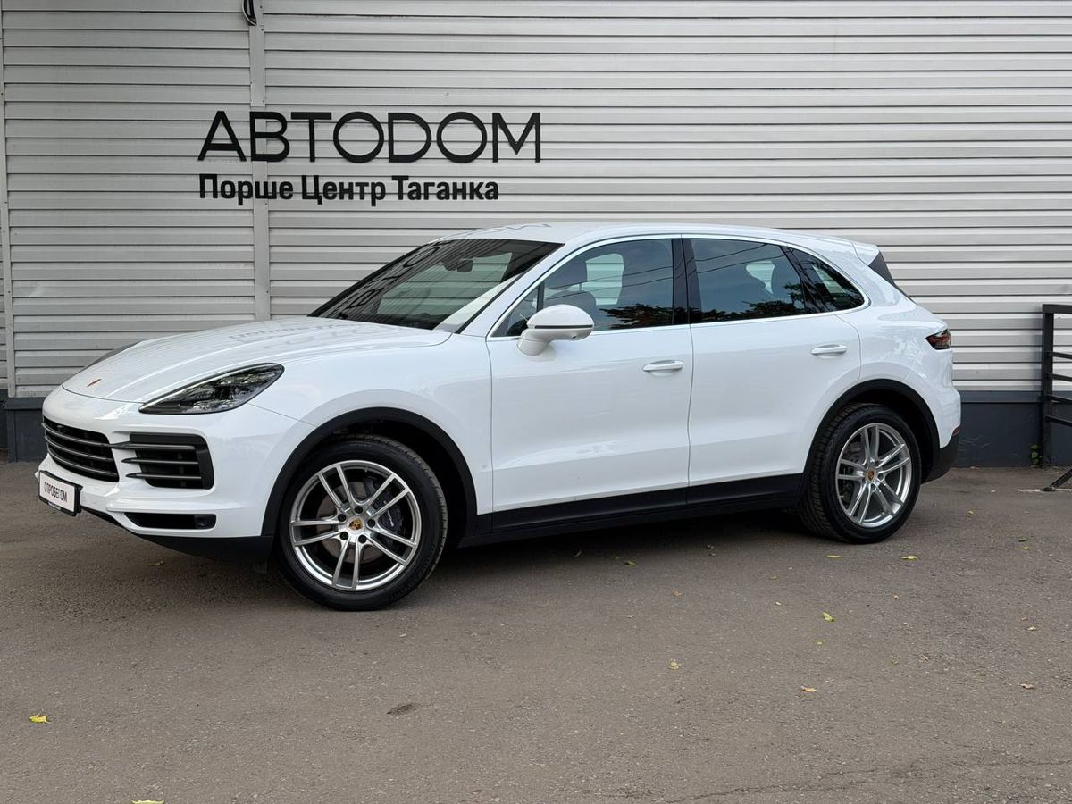 Porsche Cayenne III поколение 3.0 AT 4WD (340 л.с.) Base Белый 2021 с пробегом 51 703 км