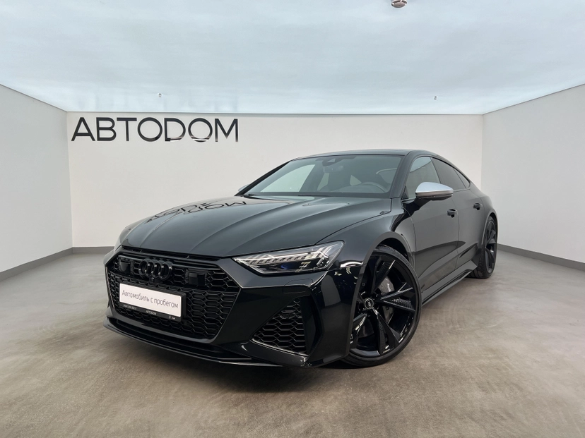 Автомобиль Audi RS 7 II поколение (4K) 4.0 AT 4WD (600 л.с.) RS7 Sportback performance Чёрный 2022 с пробегом 18 874 км