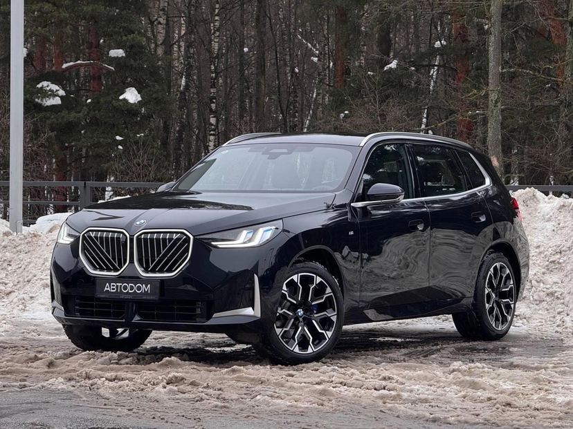 Автомобиль BMW X3 IV поколение (G45/G48) 2.0 AT 4WD (258 л.с.) Base Чёрный 2025