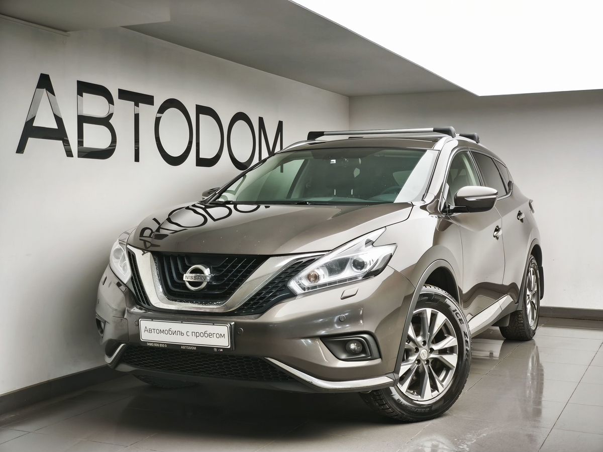 Автомобиль Nissan Murano III поколение (Z52) 3.5 CVT 4WD (249 л.с.) Mid Коричневый 2021 с пробегом 113 156 км