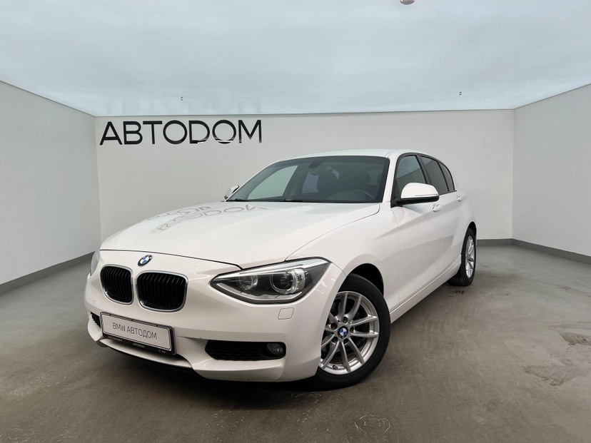 Автомобиль BMW 1 серии II поколение (F20/F21) 116 1.6 AT (136 л.с.) Base Белый 2011 с пробегом 136 730 км