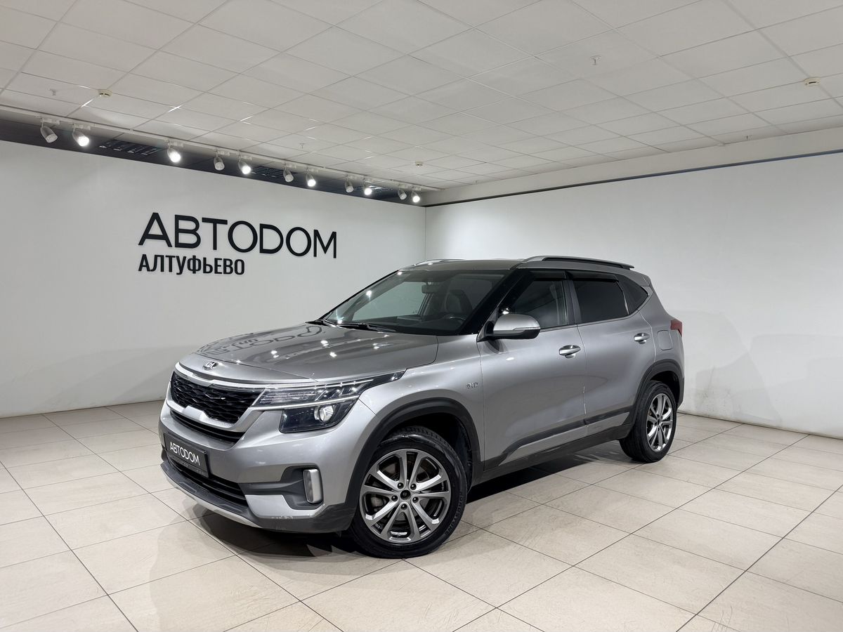 Kia Seltos I поколение 2.0 CVT 4WD (149 л.с.) Style Серый 2020 с пробегом 141 443 км