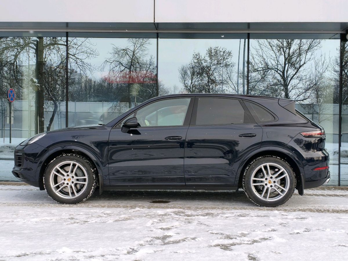 Автомобиль Porsche Cayenne III поколение S 2.9 AT 4WD (440 л.с.) Cayenne S Синий 2019 с пробегом 96 521 км