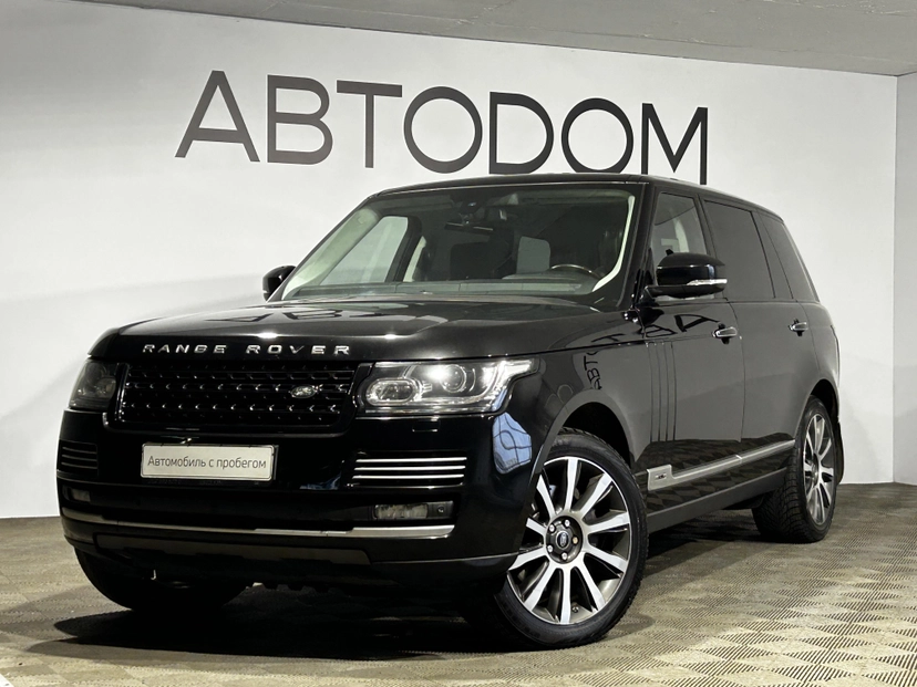Автомобиль Land Rover Range Rover IV поколение 4.4d AT 4WD (339 л.с.) Vogue SE Чёрный 2015 с пробегом 223 038 км