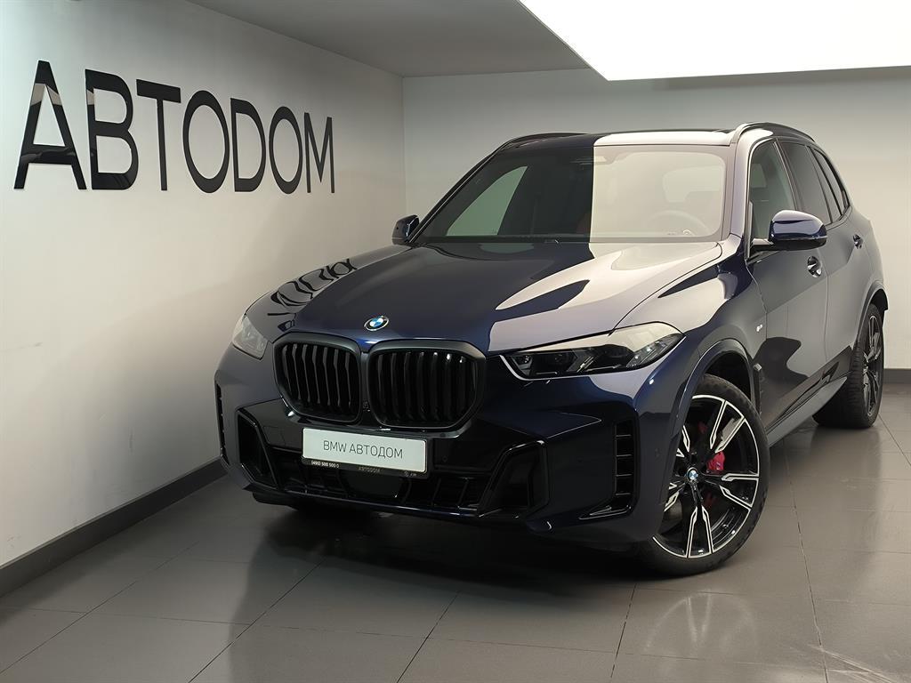 Автомобиль BMW X5 IV (G05) [рестайлинг] 3.0d AT 4WD (352 л.с.) Base Синий 2025 