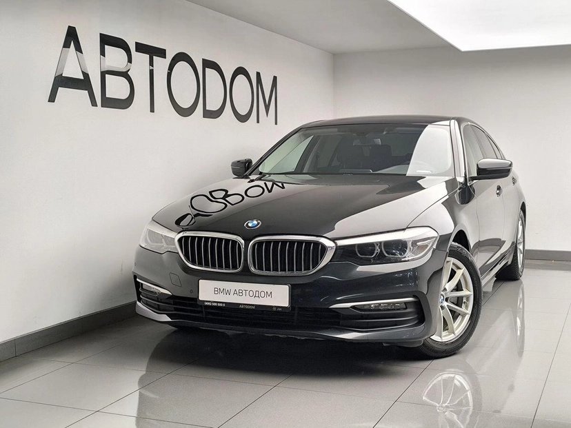 Автомобиль BMW 5 серии VII поколение (G30/G31) 520 2.0d AT (190 л.с.) Business Чёрный 2020 с пробегом 53 560 км