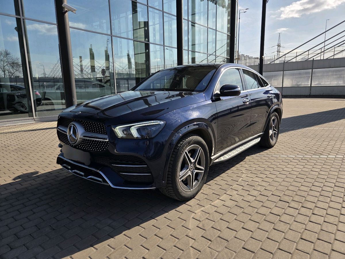 Автомобиль Mercedes-Benz GLE coupe II поколение (C167) 350 2.9d AT 4Matic (249 л.с.) Base Синий 2021 с пробегом 41 399 км