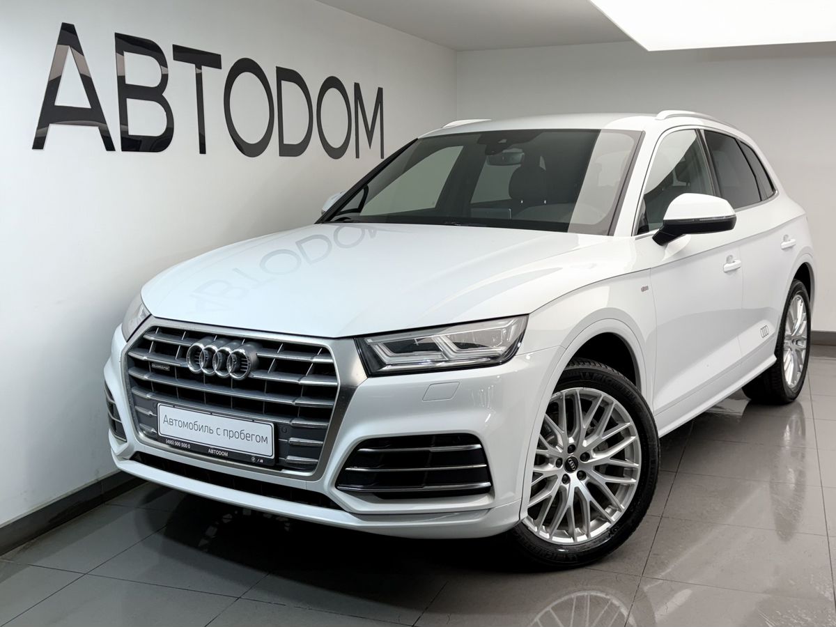 Audi Q5 II поколение (FY) 2.0 AMT 4WD (245 л.с.) Base Белый 2020 с пробегом 103 504 км