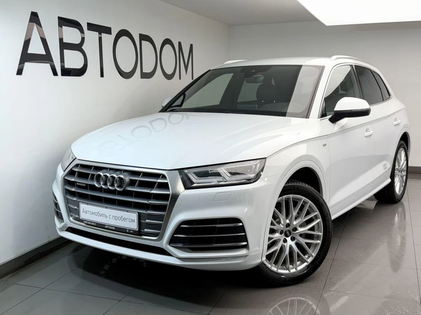 Audi Q5 II поколение (FY) 2.0 AMT 4WD (245 л.с.) Base Белый 2020 с пробегом 103 504 км