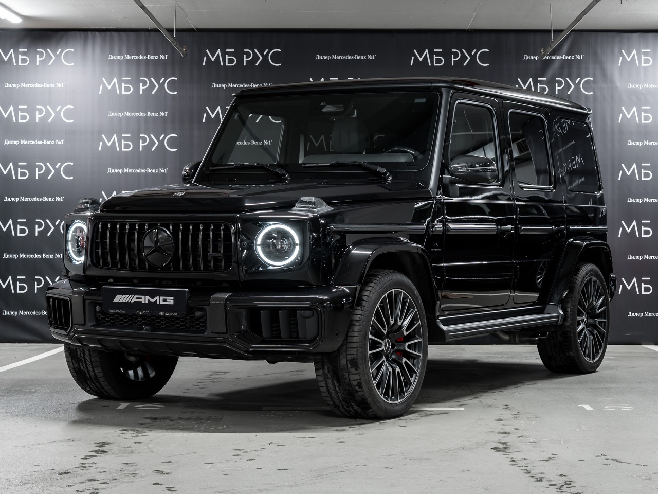 Автомобиль Mercedes-Benz G-Класс AMG II (W463) [рестайлинг] G 63 4.0 AT 4Matic (585 л.с.) AMG G 63 Чёрный 2025 