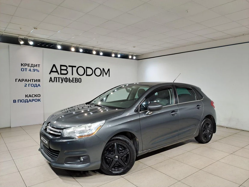 Автомобиль Citroen C4 II поколение 1.6 AT (120 л.с.) Tendance Серый 2012 с пробегом 129 128 км