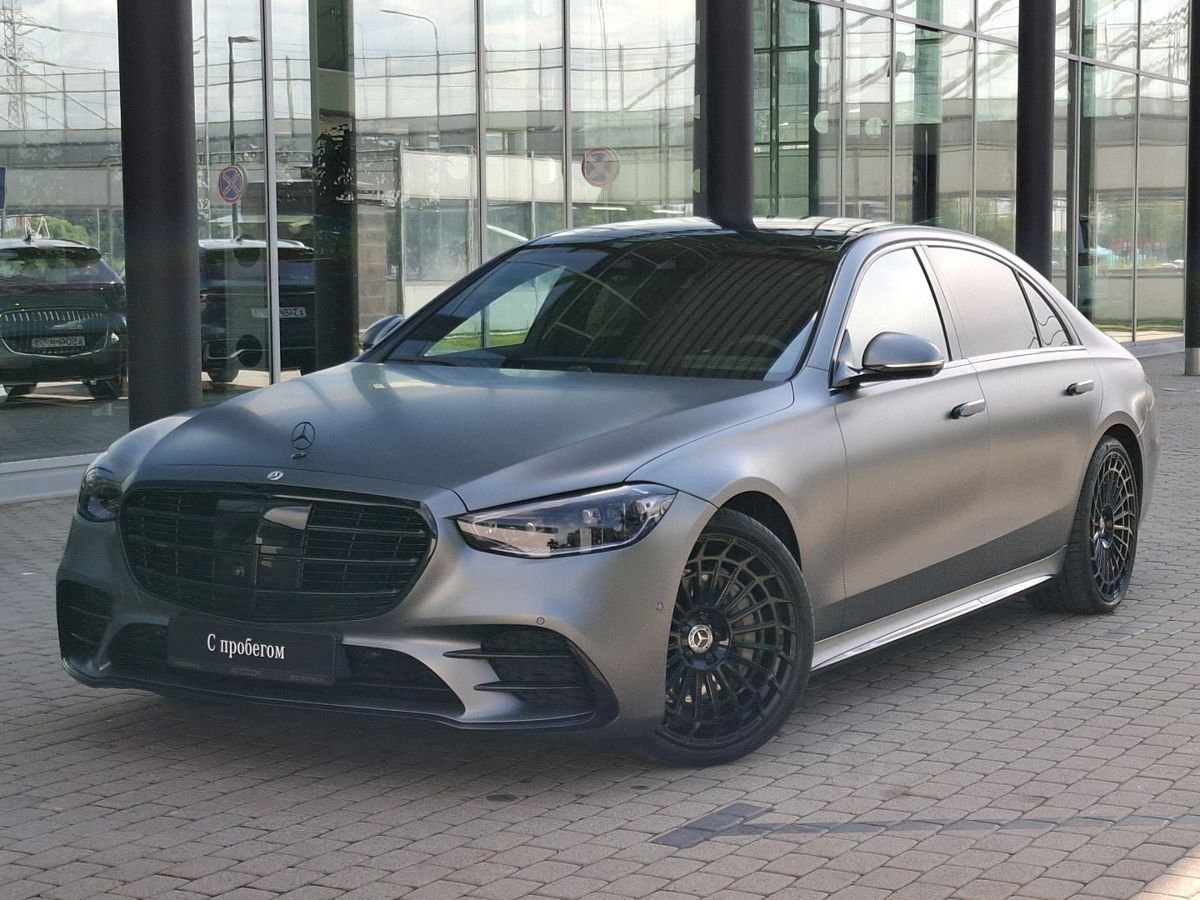 Mercedes-Benz S-Класс VII поколение (W223) 400 2.9d AT 4Matic (330 л.с.) Base Серый 2020 с пробегом 70 004 км
