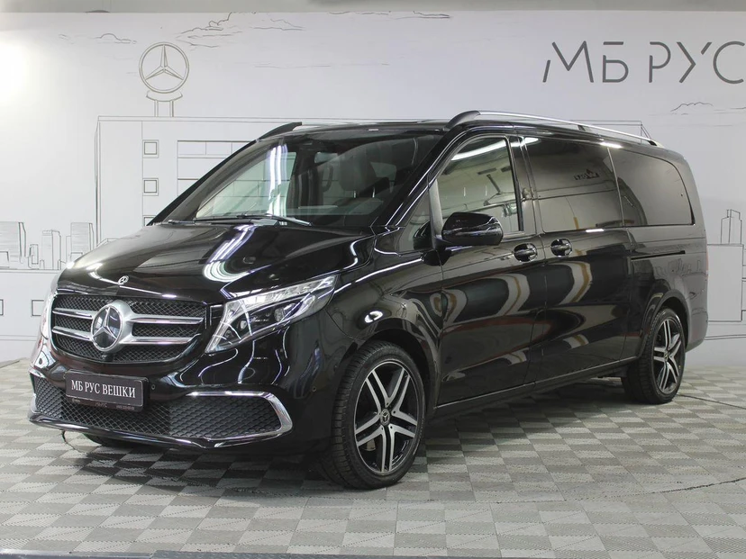 Mercedes-Benz V-Класс II поколение (W447) 250 2.1d AT 4Matic Extra Long (190 л.с.) Collection Чёрный 2021 с пробегом 22 000 км