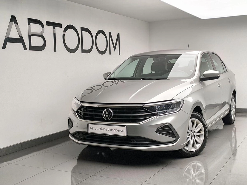 Автомобиль Volkswagen Polo VI поколение 1.6 AT (110 л.с.) Base Серый 2022 с пробегом 24 546 км