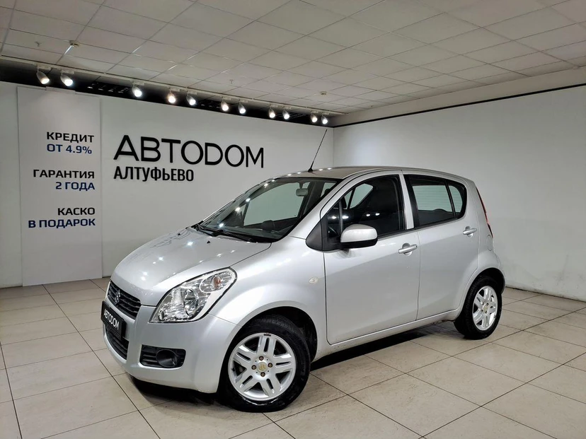 Автомобиль Suzuki Splash I поколение 1.2 AT (86 л.с.) GLS Серебристый 2010 с пробегом 58 000 км
