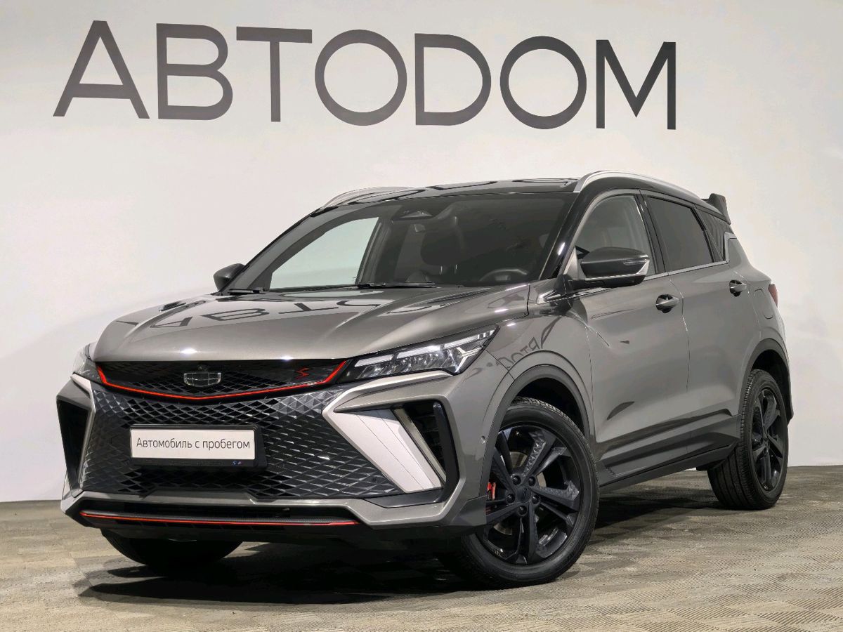 Geely Coolray I [рестайлинг] 1.5 AMT (147 л.с.) Flagship Серый 2024 с пробегом 72 016 км