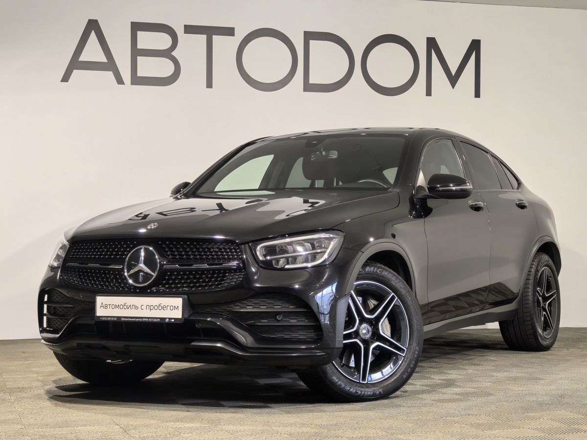 Mercedes-Benz GLC coupe I (C253) [рестайлинг] 300 2.0 AT 4Matic (249 л.с.) Sport Чёрный 2019 с пробегом 52 767 км