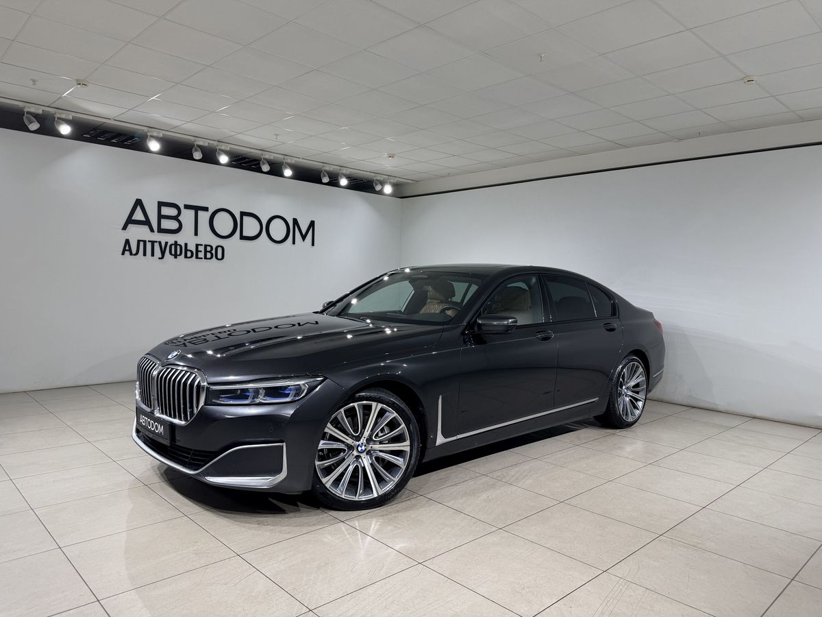 BMW 7 серии VI (G11/G12) [рестайлинг] 730 3.0d AT 4WD (286 л.с.) Base Чёрный 2022 с пробегом 117 995 км