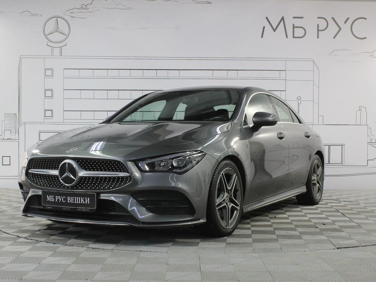 Автомобиль Mercedes-Benz CLA II поколение (C118/X118) 200 1.3 AMT (150 л.с.) Sport Серый 2020 с пробегом 63 180 км