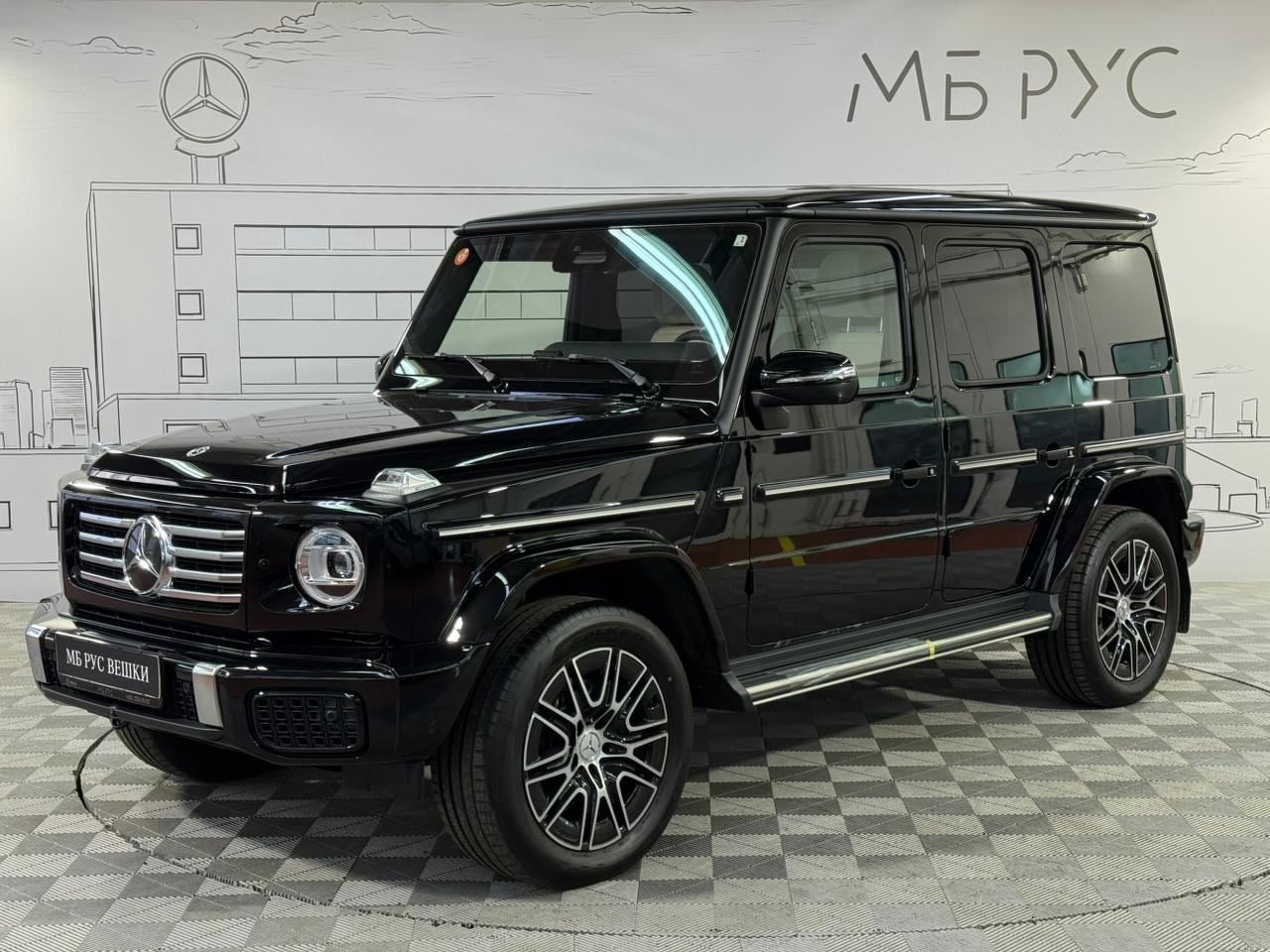 Mercedes-Benz G-Класс III (W463) [рестайлинг] G 450 3.0d AT 4Matic (367 л.с.) G 450 d AMG Line Чёрный 2025 