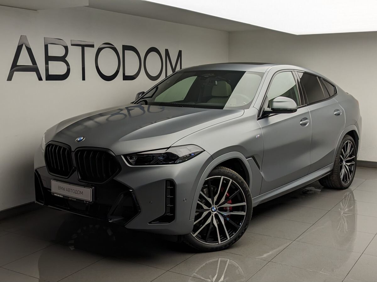BMW X6 III (G06) [рестайлинг] 3.0d AT 4WD (286 л.с.) M Sport Серый 2026 