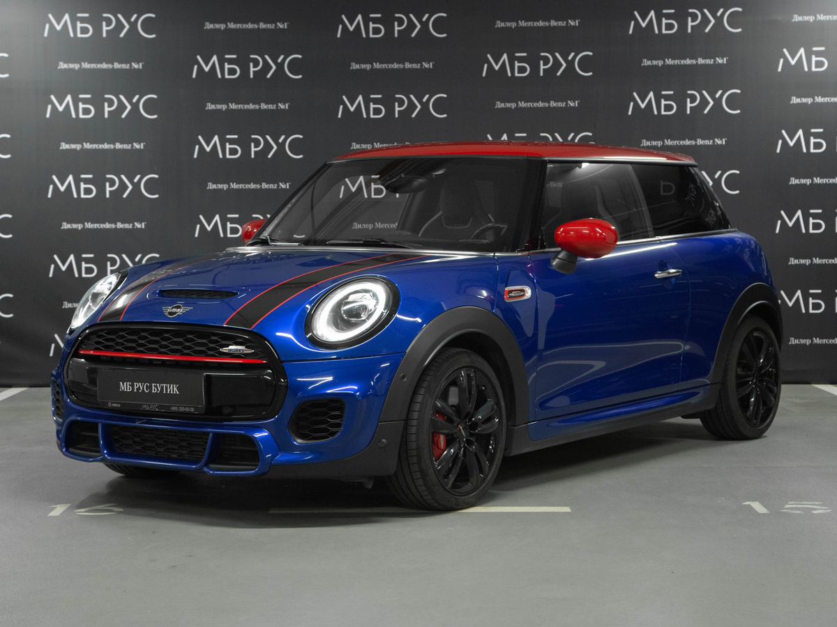 MINI Hatch III (F55/F56) [рестайлинг] JCW 2.0 AT (231 л.с.) John Cooper Works Синий 2020 с пробегом 40 000 км