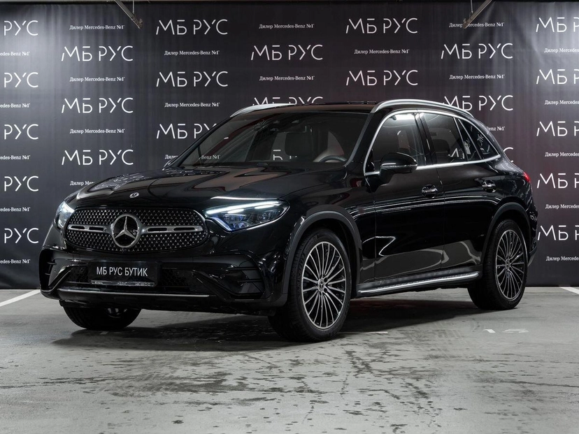Автомобиль Mercedes-Benz GLC II поколение (X254) 2.0 AT 4Matic (258 л.с.) Base Чёрный 2025 с пробегом 1 170 км
