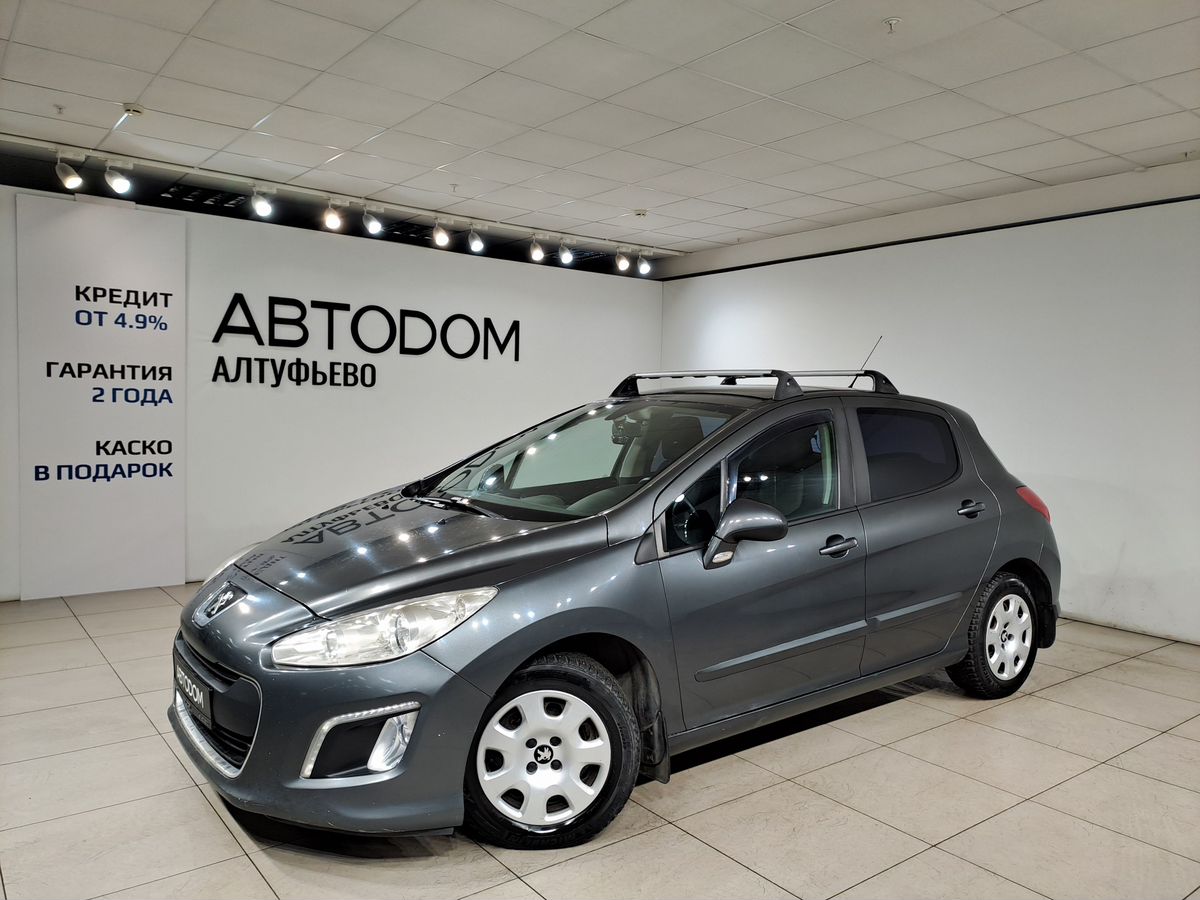 Автомобиль Peugeot 308 I (T7) [рестайлинг] 1.6 AT (120 л.с.) Allure Серый 2012 с пробегом 350 700 км