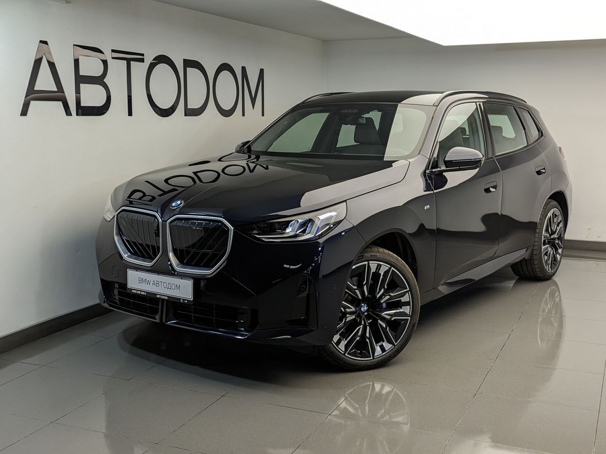BMW X3 IV поколение (G45/G48) 2.0 AT 4WD (258 л.с.) Premium M Sport Чёрный 2026 