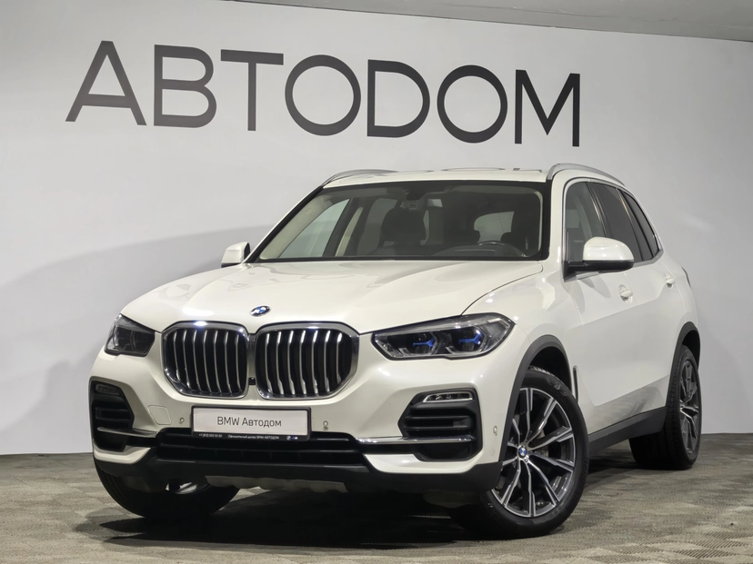 Автомобиль BMW X5 IV поколение (G05) 3.0d AT 4WD (249 л.с.) Exclusive Белый 2019 с пробегом 66 320 км