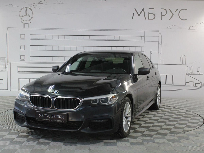 Автомобиль BMW 5 серии VII поколение (G30/G31) 520 2.0d AT 4WD (190 л.с.) M Sport Чёрный 2020 с пробегом 129 837 км