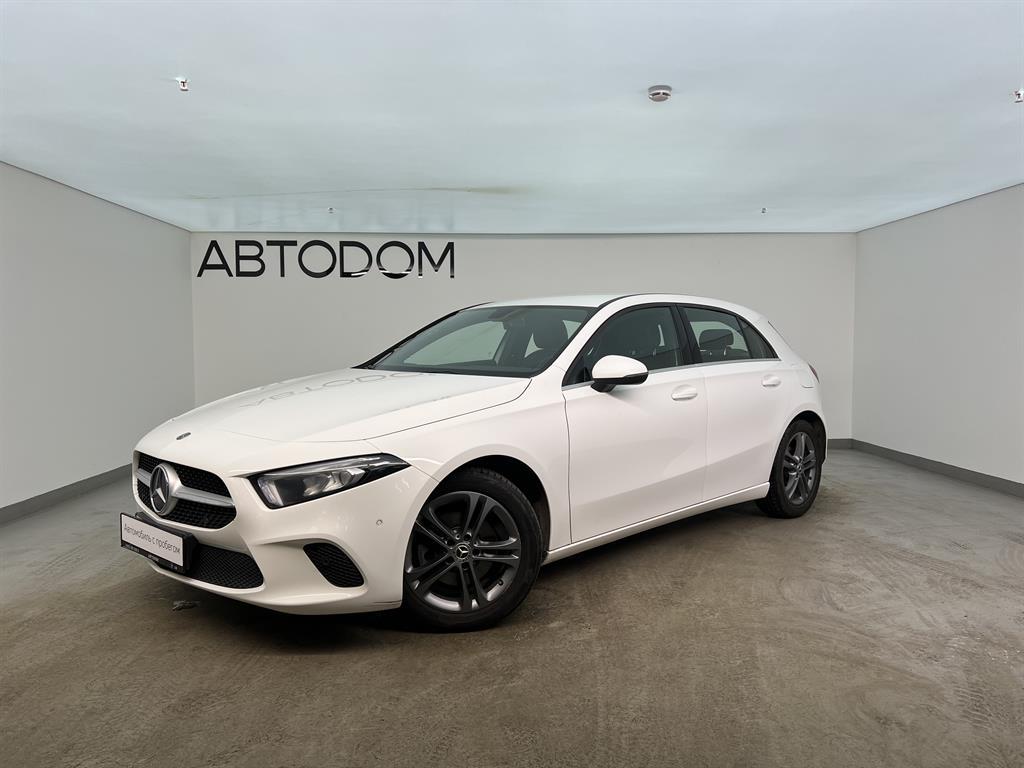 Автомобиль Mercedes-Benz A-Класс IV поколение (W177) 200 1.3 AMT (150 л.с.) Style Белый 2018 с пробегом 102 529 км