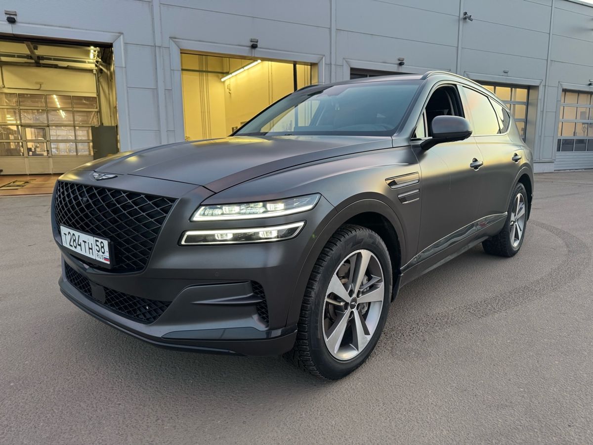 Автомобиль Genesis GV80 I поколение 3.0d AT 4WD (249 л.с.) Luxury Серый 2021 с пробегом 149 647 км