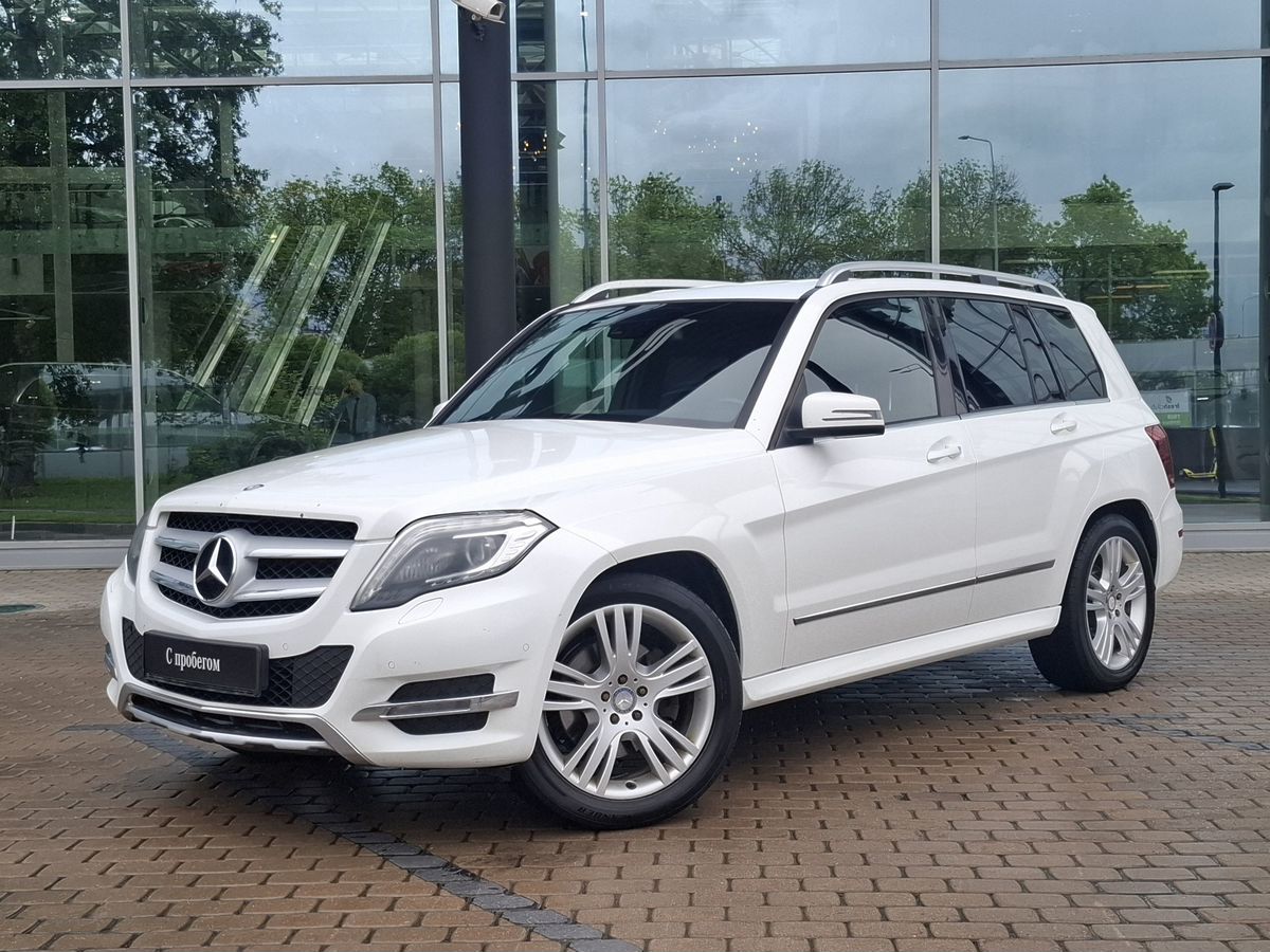 Mercedes-Benz GLK I (X204) [рестайлинг] 220 2.1d AT 4Matic (170 л.с.) Особая серия Белый 2014 с пробегом 211 362 км