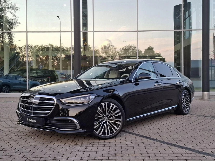 Mercedes-Benz S-Класс VII поколение (W223) 350 2.9d AT 4Matic (249 л.с.) Premium Чёрный 2021 с пробегом 6 021 км