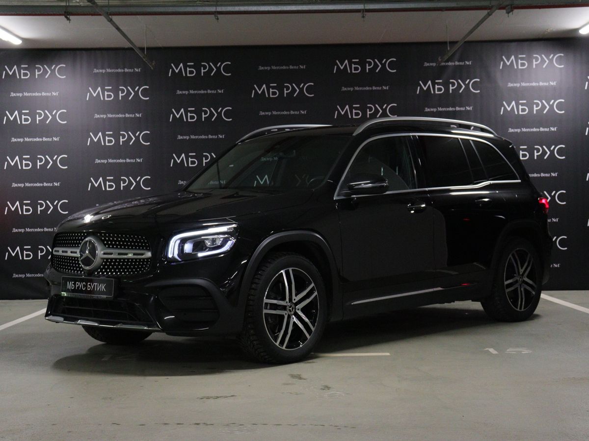 Автомобиль Mercedes-Benz GLB I поколение (X247) 200 1.3 AMT 4Matic (150 л.с.) Sport Чёрный 2022 с пробегом 63 360 км