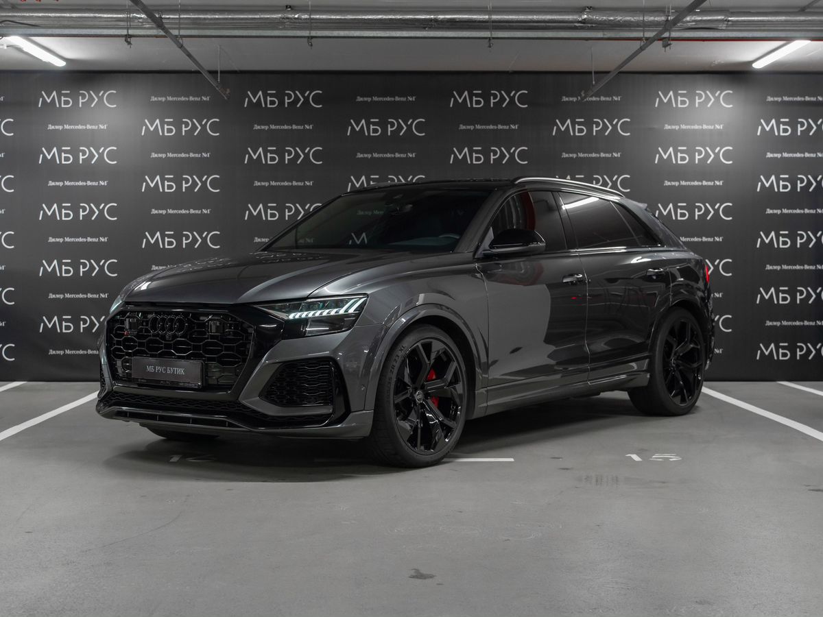 Audi RS Q8 I поколение 4.0 AT 4WD (600 л.с.) Quattro Серый 2020 с пробегом 43 640 км