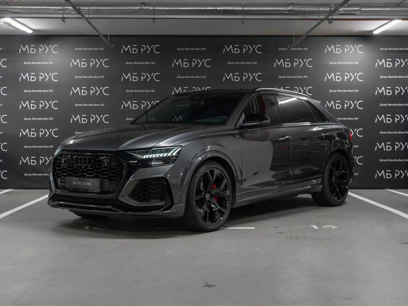 Audi RS Q8 I поколение 4.0 AT 4WD (600 л.с.) Quattro Серый 2020 с пробегом 43 640 км